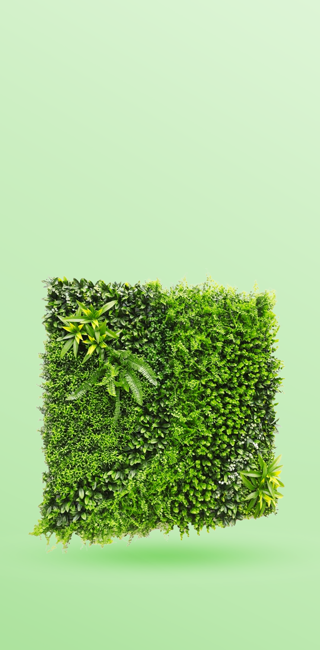 צמחיה מלאכותית קיר ירוק דיקור ירוק decoryarok